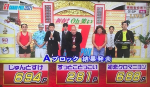 優勝はリップサービス！「新春！Oh笑いO-1グランプリ2021」【沖縄のお笑い大会】_Aブロック結果