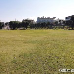 【2021年】うるま市の田場児童公園は広い広場と巨大コンクリート滑り台が楽しい！_広場1