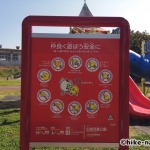 【2021年】うるま市の田場児童公園は広い広場と巨大コンクリート滑り台が楽しい！_遊具3