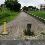 【2021年】連結型の巨大遊具が楽しすぎる！沖縄市の黒潮公園は広場と巨大遊具が魅力的な公園です！_ウォーキングコース