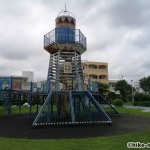 【2021年】連結型の巨大遊具が楽しすぎる！沖縄市の黒潮公園は広場と巨大遊具が魅力的な公園です！_連結型巨大遊具