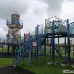 【2021年】連結型の巨大遊具が楽しすぎる！沖縄市の黒潮公園は広場と巨大遊具が魅力的な公園です！_連結型巨大遊具4