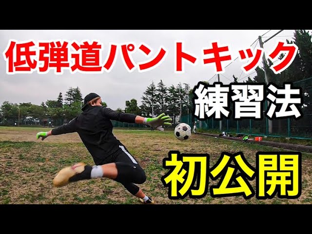 【後編】低弾道パントキックをアラフォーに仕込んでみた!#GKトレーニング_サムネイル画像(若田和樹 GiantKazuki:https://youtu.be/ixutC-w8qNk)