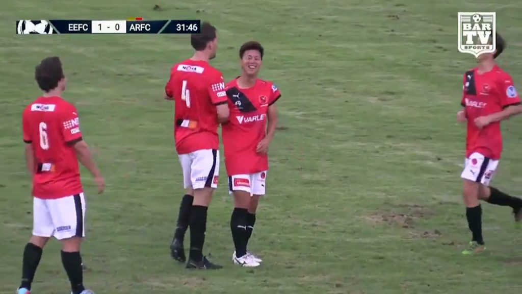 森保圭悟 2017NPL前半ハイライト_サムネイル画像（チャンネル留学ツクール：https://youtu.be/jpE49knDpxE）